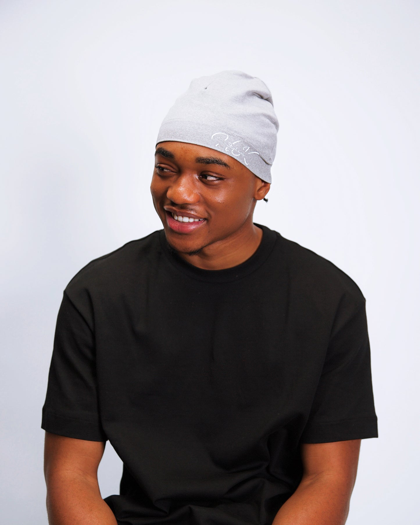 Silk Skull Cap - Grey
