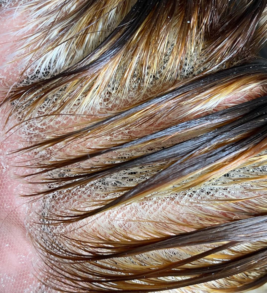 Bleaching Knots and Wig Install