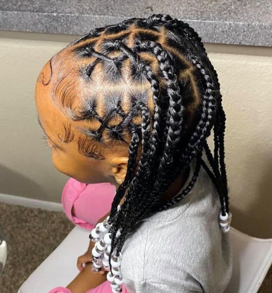 Criss Cross to Box Braids (Kids)